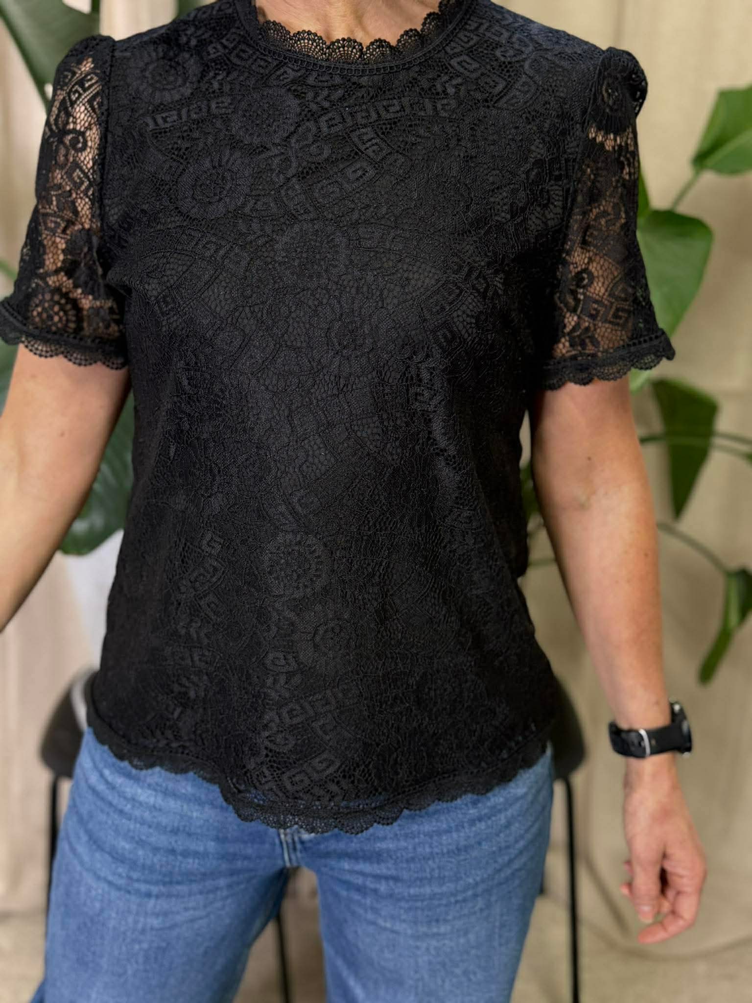 PCOLLINE T-Shirt - Black